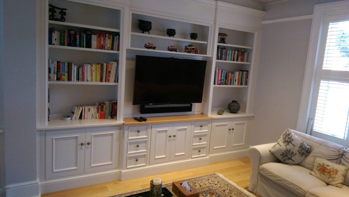 Painted TV cabinet Knights Country Kitchens