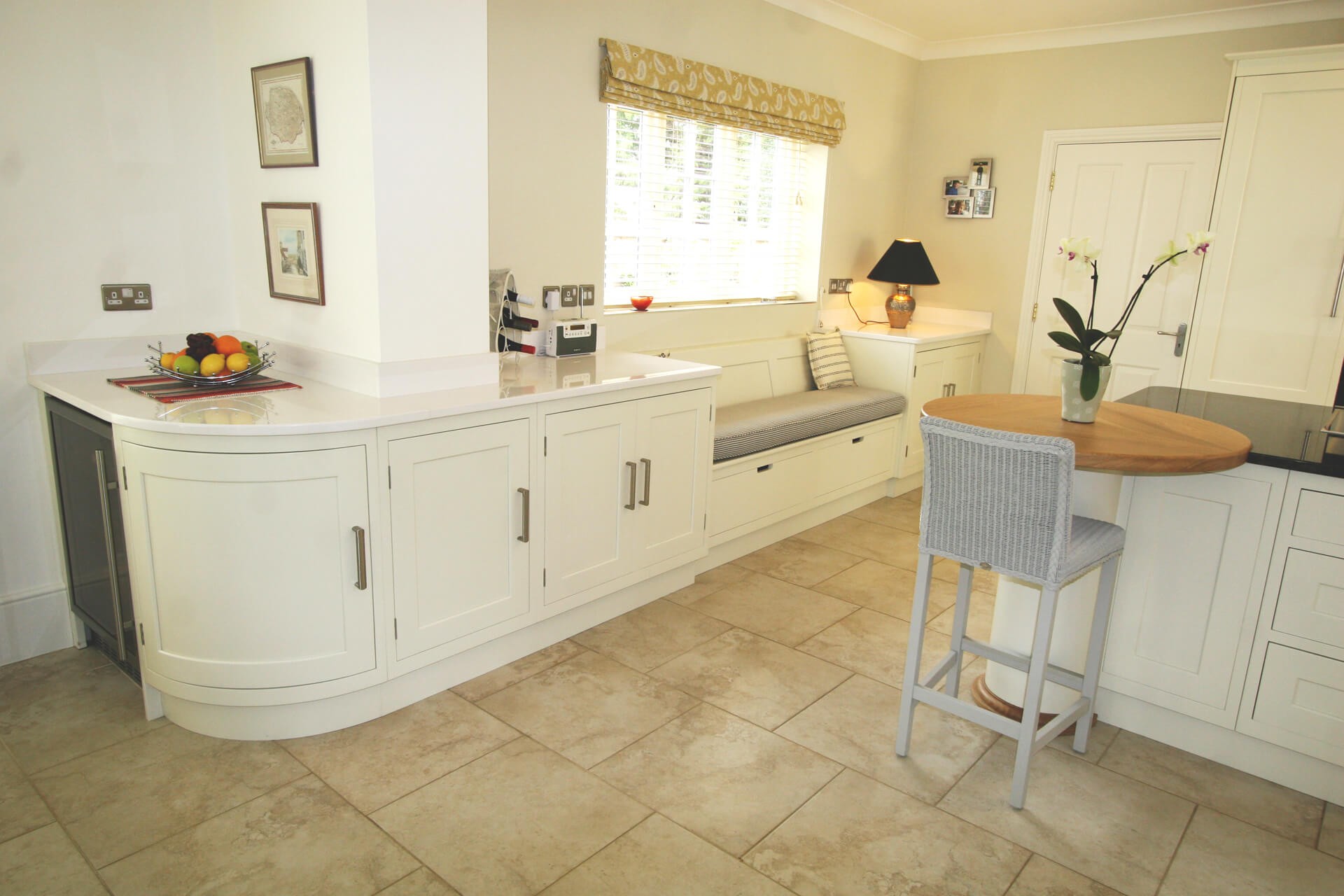 Bespoke Kitchen Seating design from Knights Country Kitchens