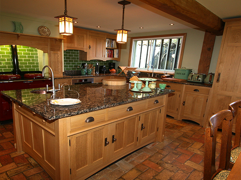 Arts & Crafts Dream Kitchen from Knights Country Kitchens