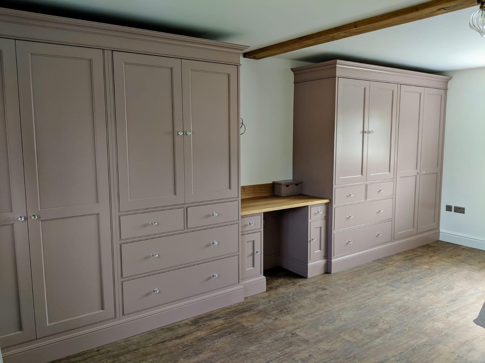 Bespoke fitted Bedroom furniture at Knights Country Kitchens