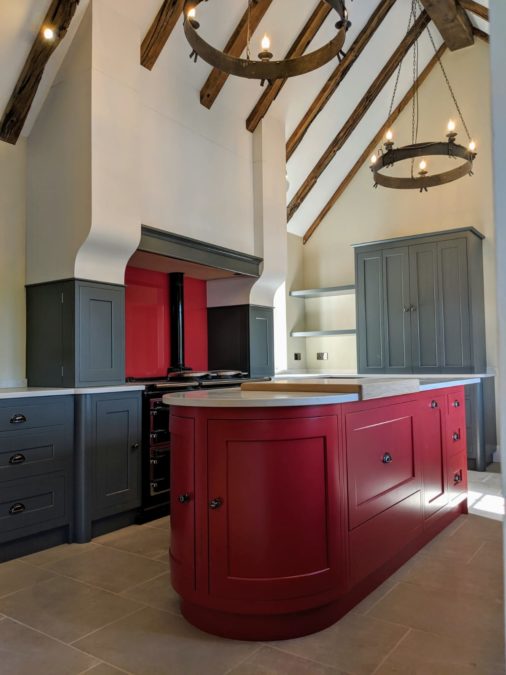 We love The very cool CoolDrawer™ from Fisher & Paykel. We recently installed it in a stunning red island in a Farmhouse Kitchen. Find out more.