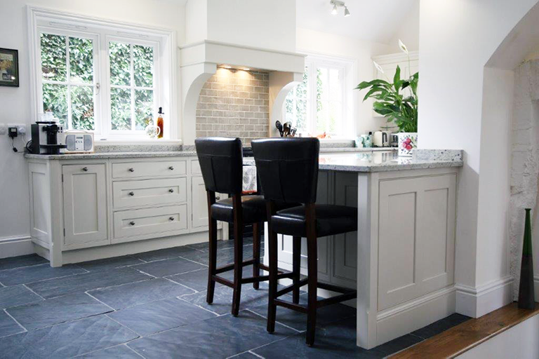 Take a look at our Town House Kitchen offering excellent bespoke design, manufacture and fitting. A kitchen full of light. Bespoke Kitchens Suffolk