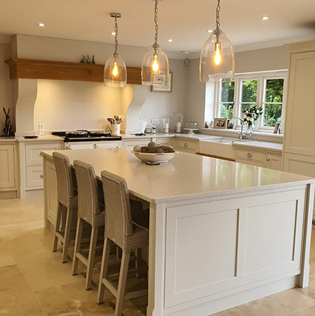 Desired Dream Kitchen - Impressive Family Kitchen from Knights Country Kitchens