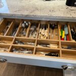 Elevate your Kitchen Storage with bespoke utensil drawers from Knights Country Kitchens. London, Essex, Hertfordshire, Suffolk