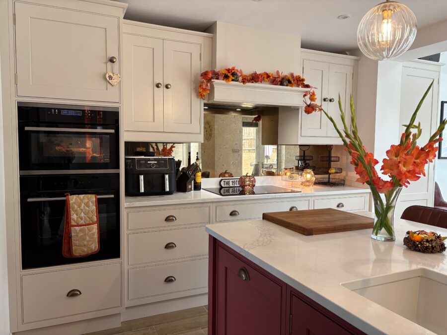 Cosy Ideas for an Autumn Kitchen Makeover. Celebrate your Autumn kitchen with our kitchen makeover ideas. Knights Country Kitchens
