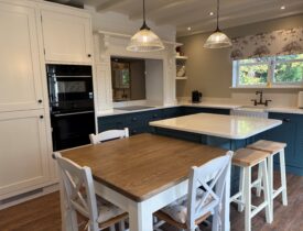 Handmade Kitchens tailored to your space. Bespoke kitchens from Knights Country Kitchens. Give us a call with your design ideas.