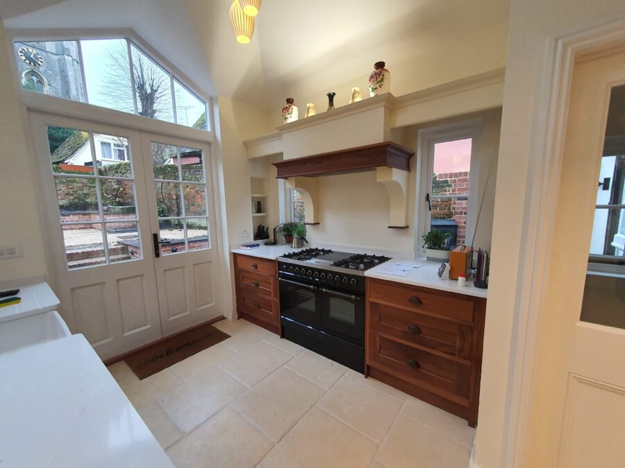 Warm Wood Tones in Your Kitchen. Handmade kitchens in Suffolk, Hertfordshire & Essex. Bespoke kitchen design