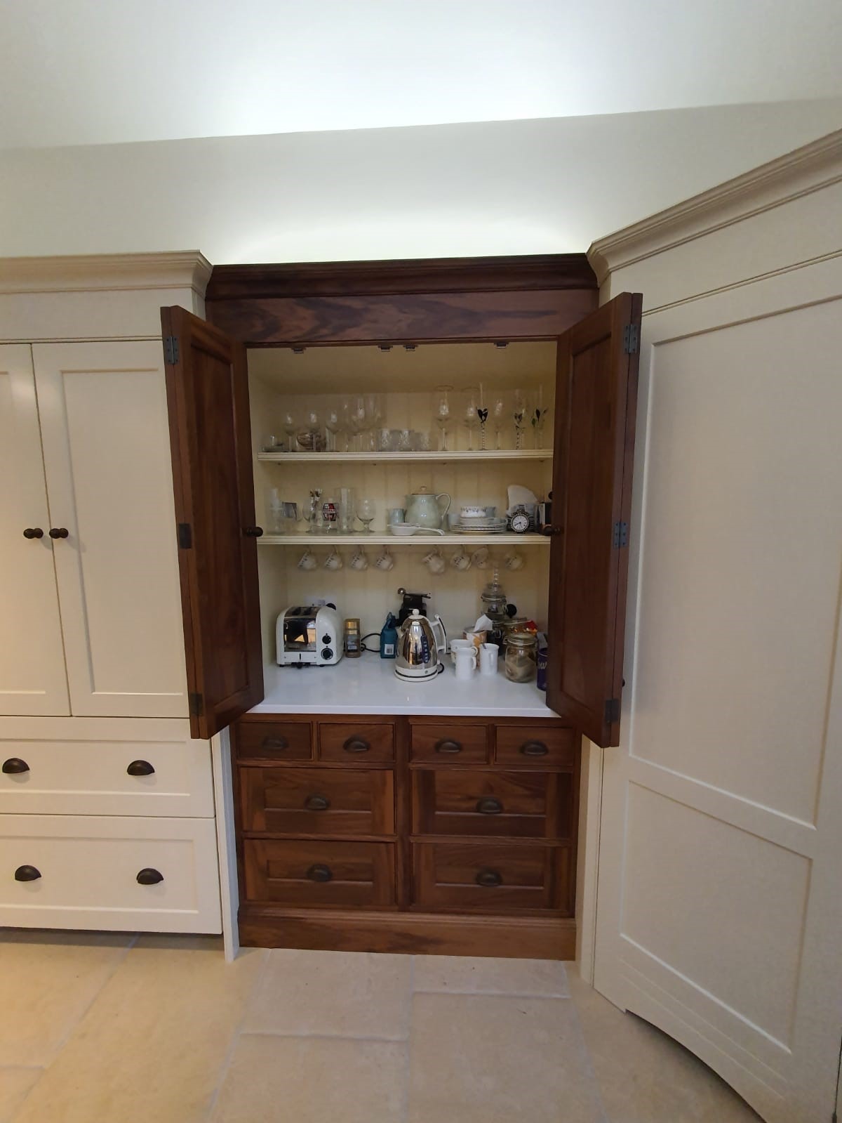 Warm Wood Tones in Your Kitchen. Handmade kitchens in Suffolk, Hertfordshire & Essex. Bespoke kitchen design