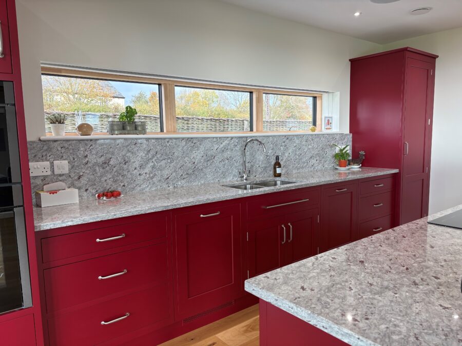 Valentine’s Inspiration for a Custom Red Kitchen. a standout choice for those who want their kitchen to exude character and warmth. Handmade Kitchens