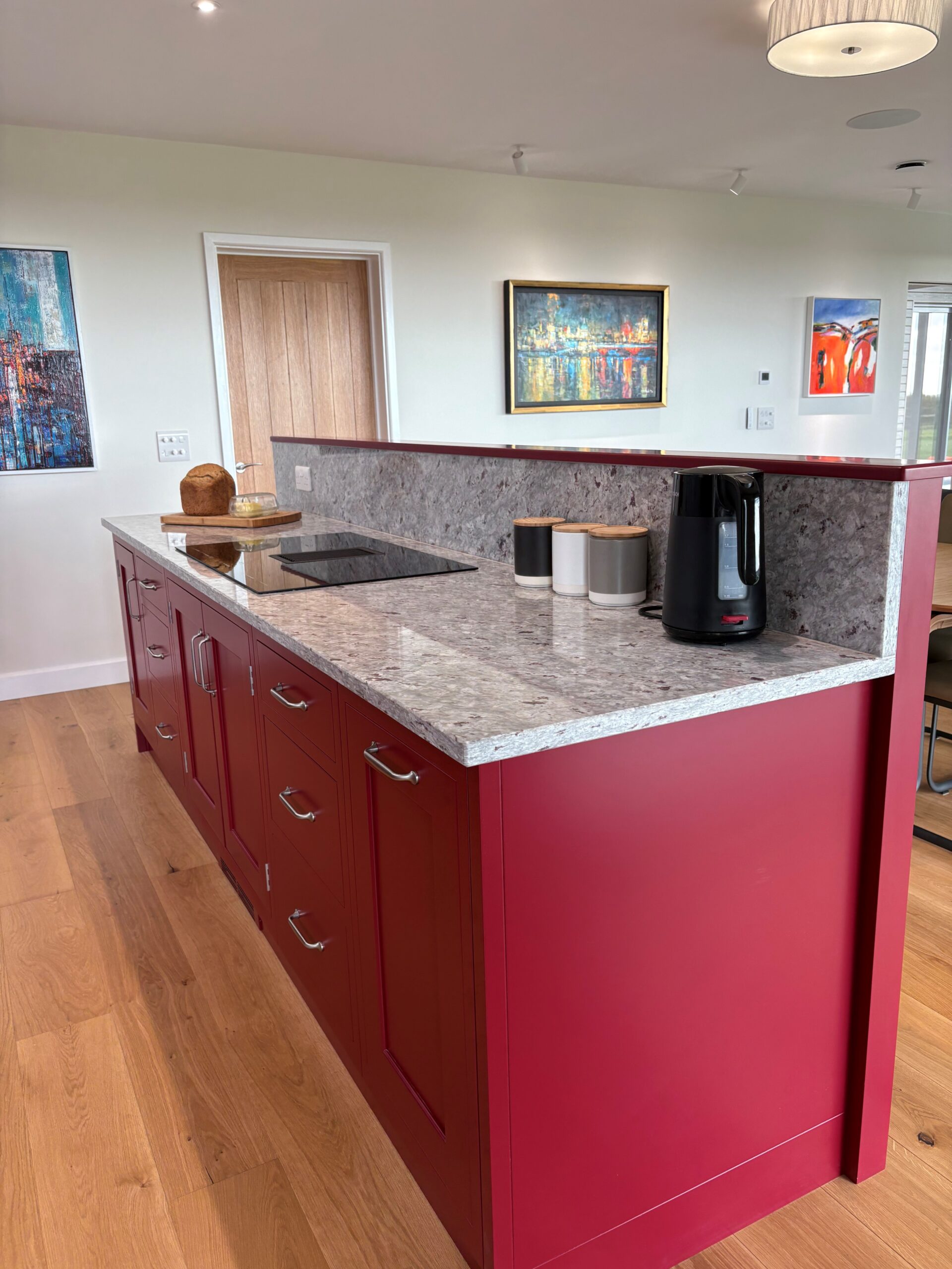 Valentine’s Inspiration for a Custom Red Kitchen. a standout choice for those who want their kitchen to exude character and warmth. Handmade Kitchens