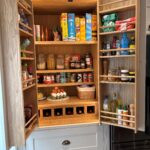 How Maximising Space in Small Pantries is one of the most effective ways of using your pantry space. Handmade Kitchens in Suffolk
