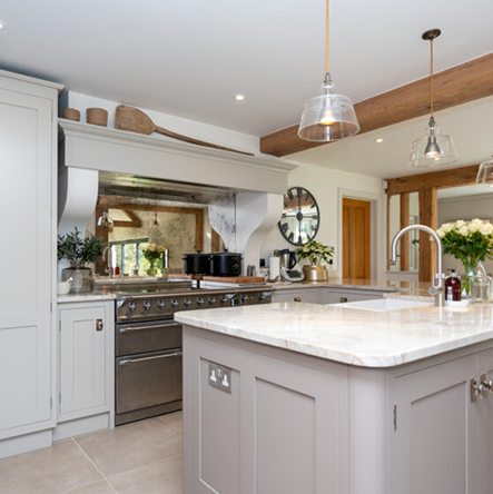 Modern Farmhouse Kitchen. Knights Country Kitchens handmade kitchens
