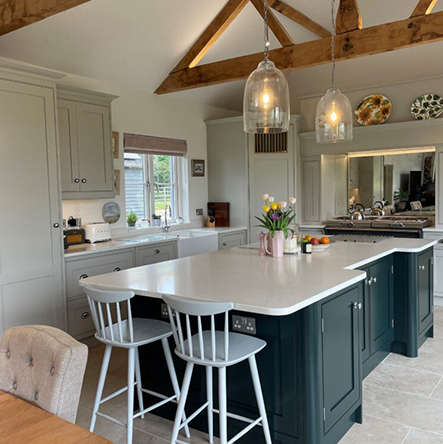 Nature Inspired Kitchen. Knights Country Kitchens handmade kitchens