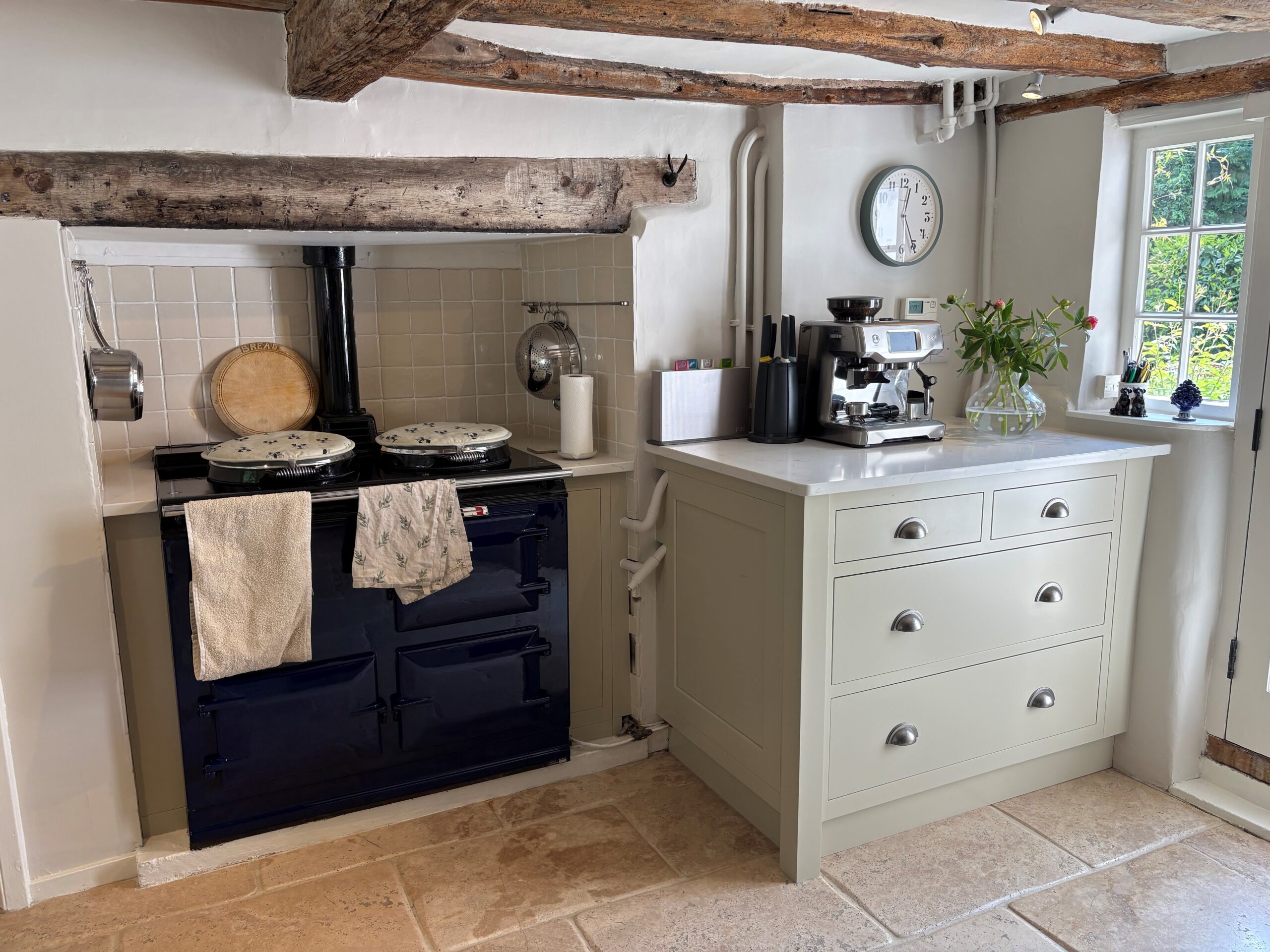 Quirky Cottage Kitchen - uniquely designed, bespoke handmade kitchen in Suffolk. enquiries@knightscountrykitchens.co.uk