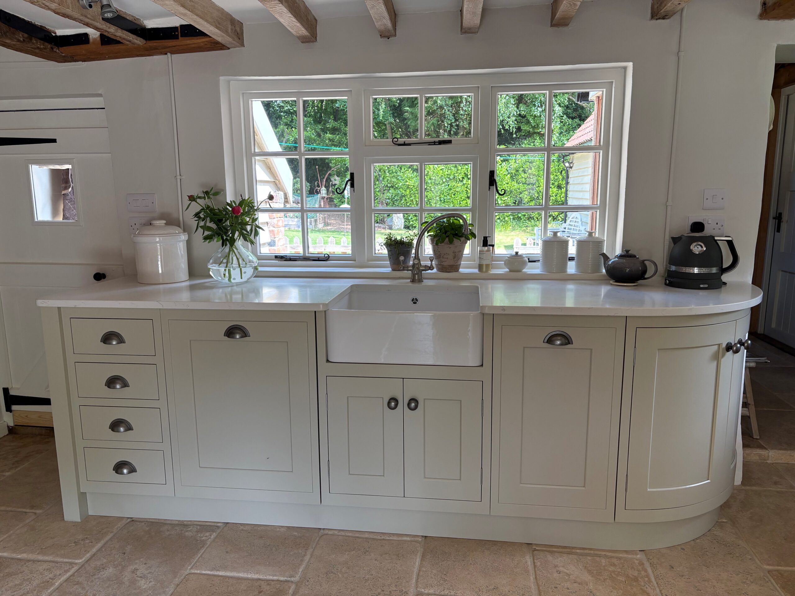 Quirky Cottage Kitchen - uniquely designed, bespoke handmade kitchen in Suffolk. enquiries@knightscountrykitchens.co.uk
