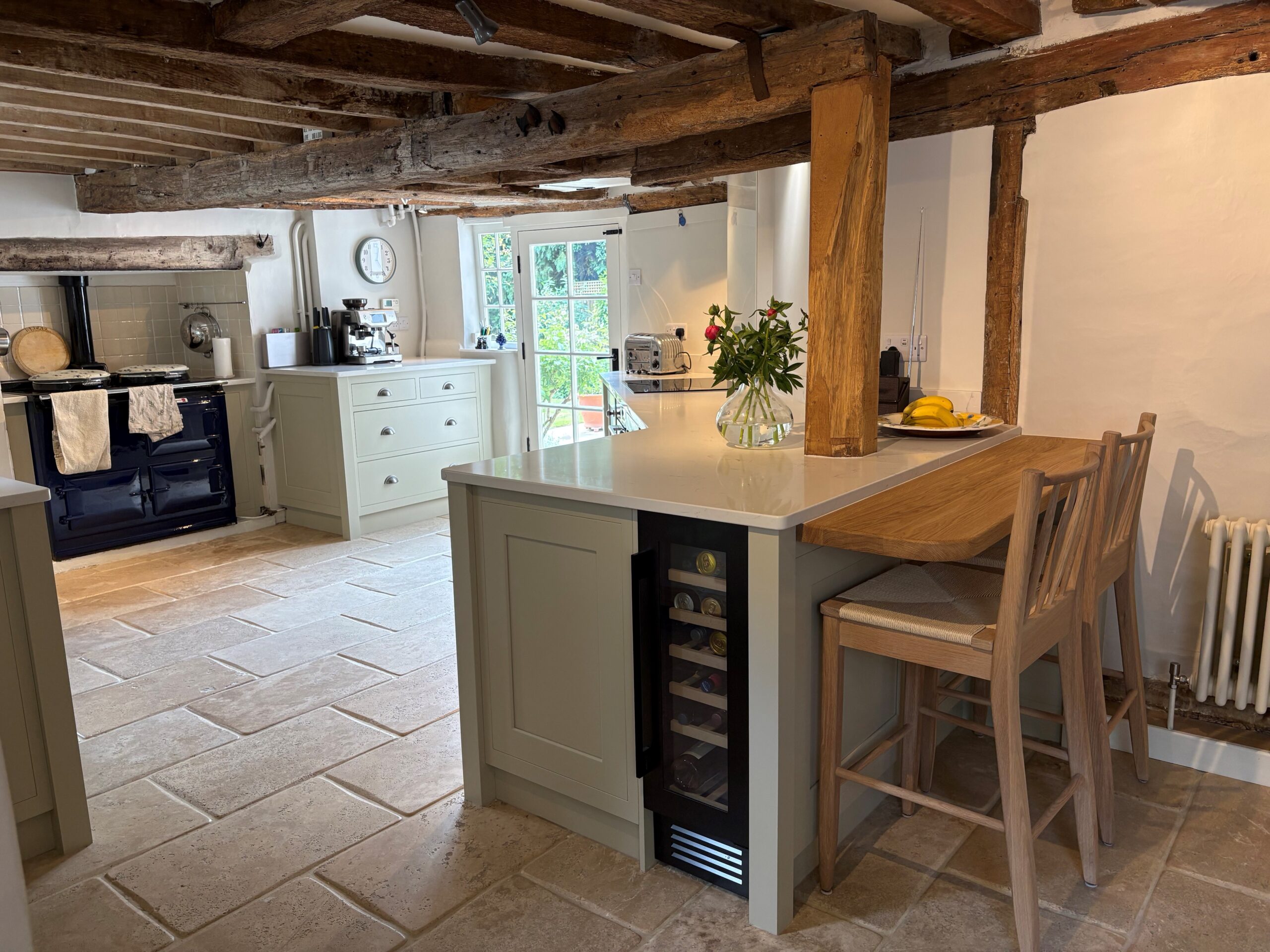 Quirky Cottage Kitchen - uniquely designed, bespoke handmade kitchen in Suffolk. enquiries@knightscountrykitchens.co.uk
