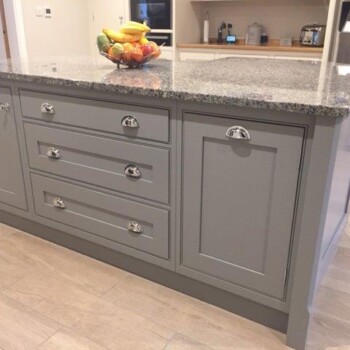 Farrow & Ball Plummett Paint - Bespoke Kitchen