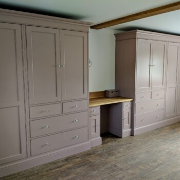 Bespoke fitted Bedroom furniture at Knights Country Kitchens