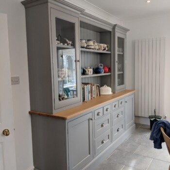 Modern Grey Dresser at Knights Country Kitchens