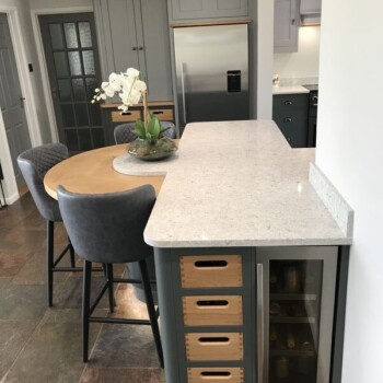 Take a look at our Two Shades of Grey Contemporary Kitchen offering excellent bespoke design, manufacture & fitting. Bespoke Kitchens Suffolk