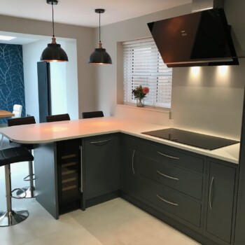 Simple & Sleek Contemporary Kitchen 2021 offering a modern, sleek and bespoke design, manufacture & fitting. Bespoke Kitchens Suffolk