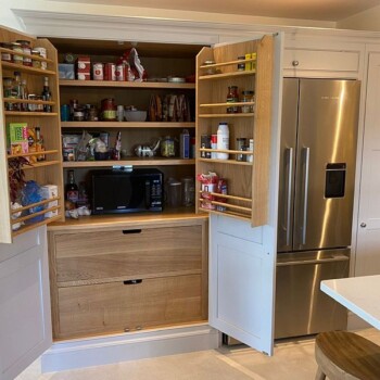 Creating the Enviable Dream Kitchen... is perfect for a large family with heaps of storage, integrated modern appliances, bespoke kitchen design