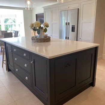 Creating the Enviable Dream Kitchen... is perfect for a large family with heaps of storage, integrated modern appliances, bespoke kitchen design